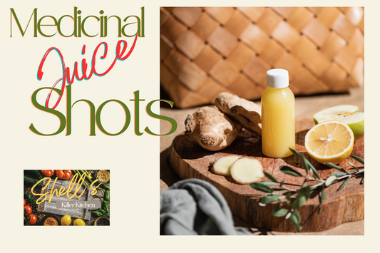 MEDICINAL JUICE SHOTS DIGITAL RECIPE BUNDLE- 4 PACK