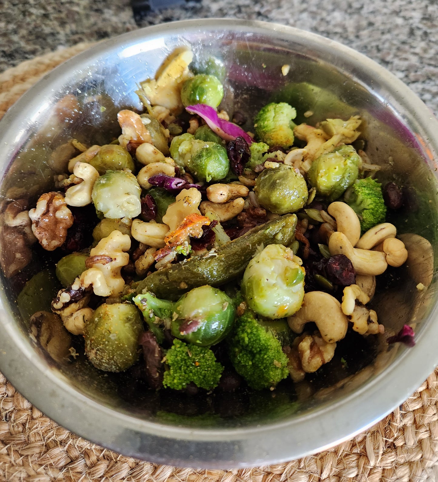 FRESH & TANGY BRUSSEL BOWL- DIGITAL RECIPE CARD